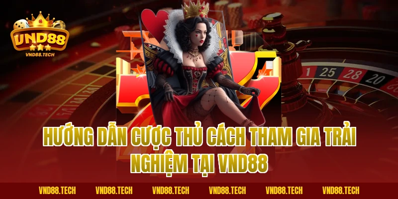 Hướng dẫn cược thủ cách tham gia trải nghiệm tại VND88